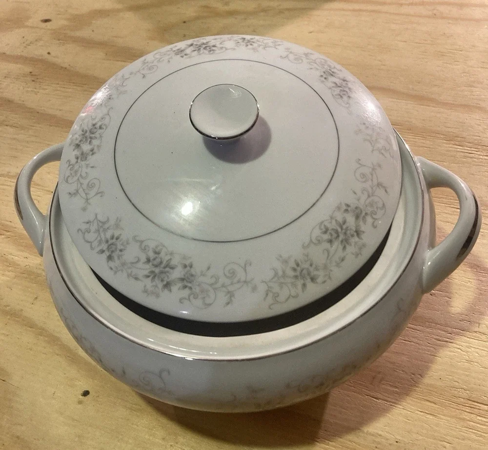 Vintage Camelot Japan Carrousel Casserole Dish w/ Cover